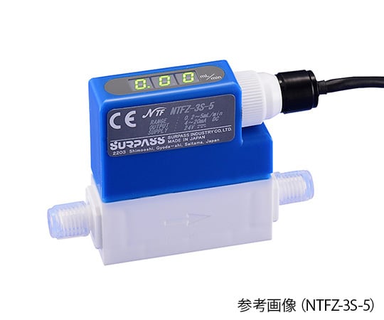 Micro flow meter 0.06~3mL/min NTFD-3S-3 1 piece