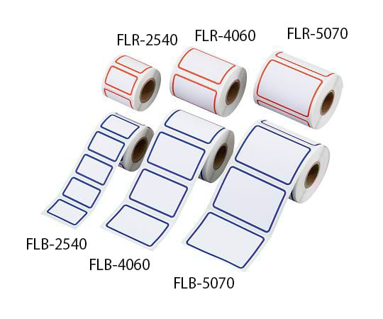 Frame label 40 x 60 mm Blue 250 sheets FLB-4060 1 roll (250 sheets)