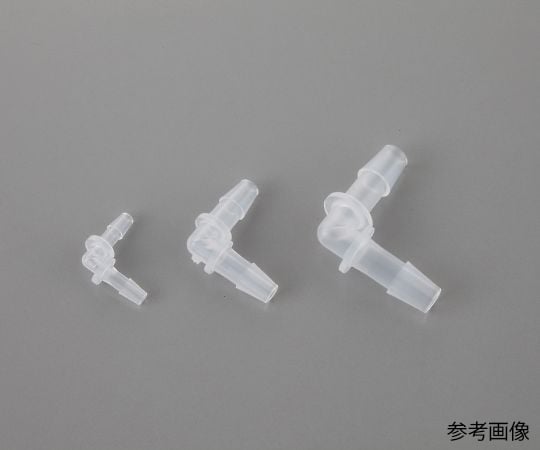 튜브 커넥터(연질 튜브용) L형 동경 ID2.4-3.2 1봉(10개입) EBLC32 1봉(10개입)