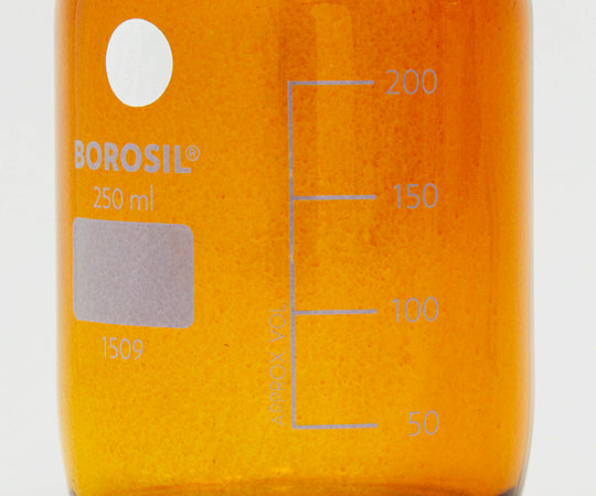 Brown reagent bottle with stopper (with graduations) 250mL 1509021 1 bottle