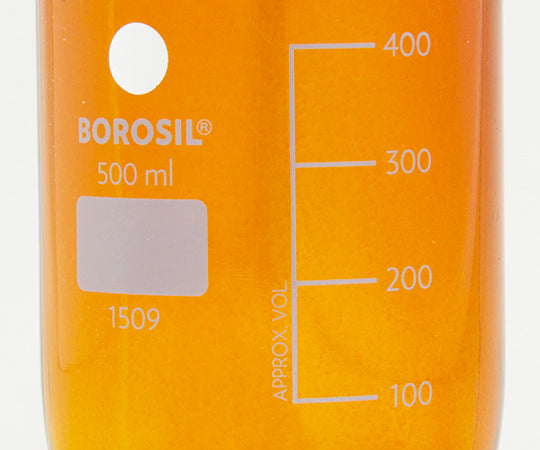 Brown reagent bottle with stopper (with graduations) 500mL 1509024 1 bottle