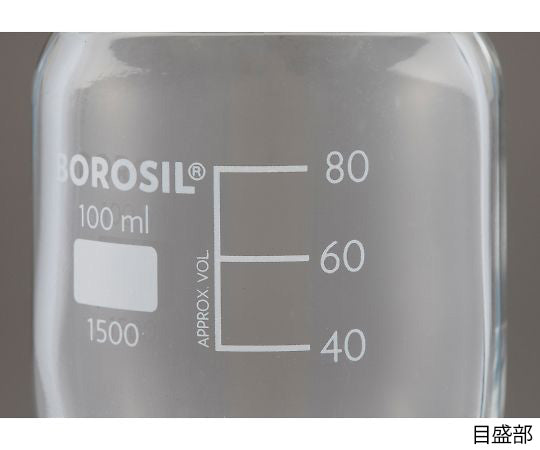 Reagent bottle with stopper (with graduations) 100mL 1500016 1pc