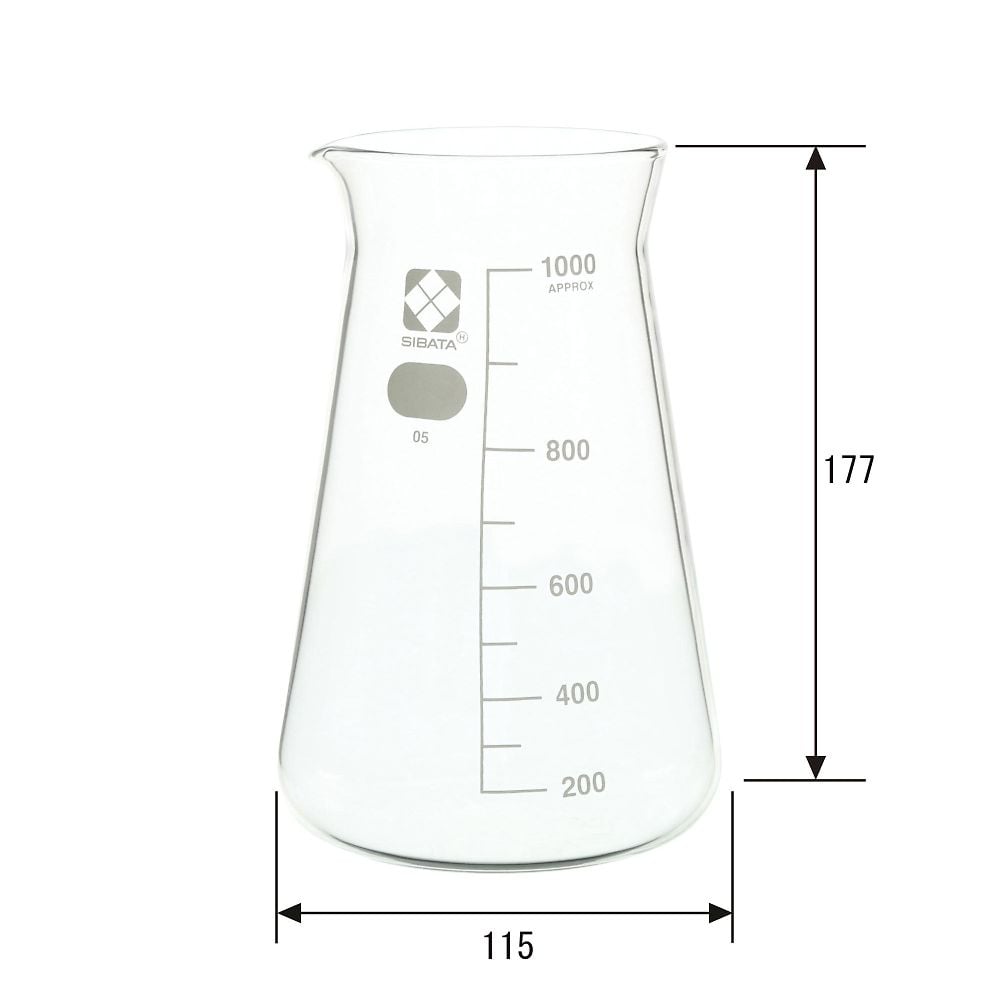 Conical beaker 1000mL 010050-1000A 1 piece