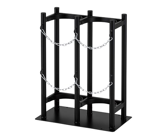 ボンベ固定スタンド 1500L×2本架け BFS1500D 1個