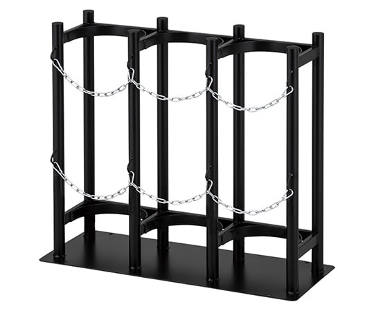 ボンベ固定スタンド 1500L×3本架け BFS1500T 1個