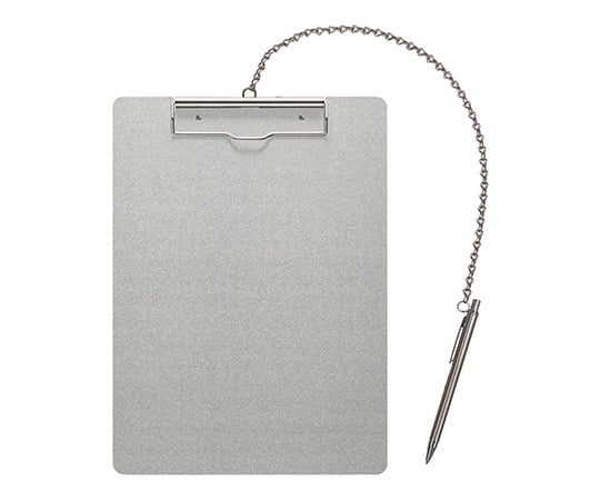 アルミバインダー チェーン付き 縦 A4 AS-A4E-P 1枚