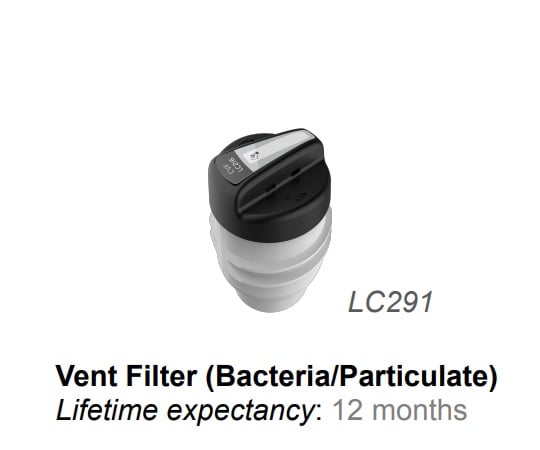 ELGA Pure Water System Optional Replacement Parts Air Vent LC291 1pc