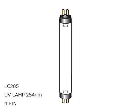 Optional replacement parts for ELGA pure water equipment: 1 x sterilization UV lamp LC285