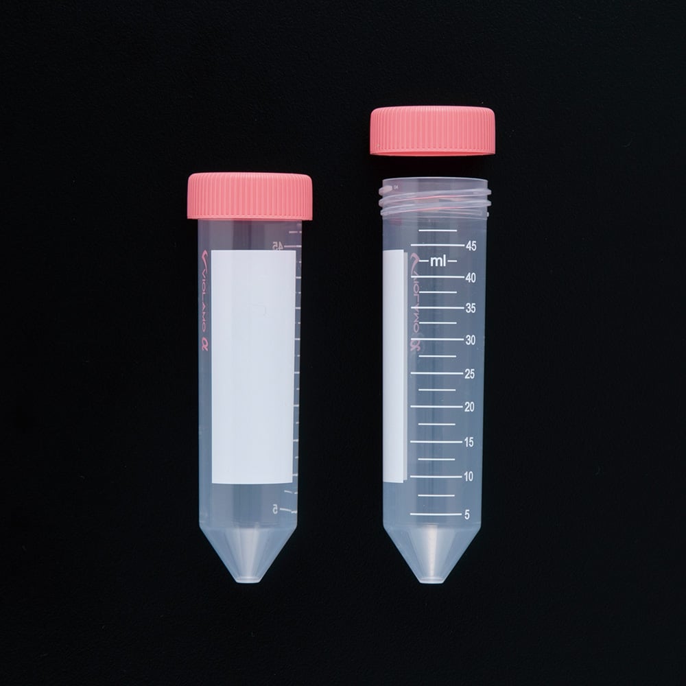 ビオラモ遠沈管α 50mL(バルクパック) 200本入 VIO-50Bα 1箱(20本×10袋入)