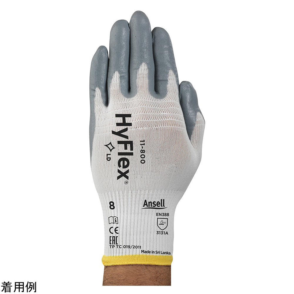 Assembly and work gloves (High Flex 11-800) L 1 pair