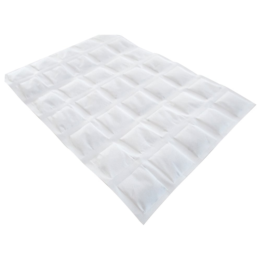 シリカゲル&活性炭シート(脱臭・除湿用)ヤシ殻活性炭+B型シリカゲル 5枚入 UF-SAX57 1袋(5枚入)