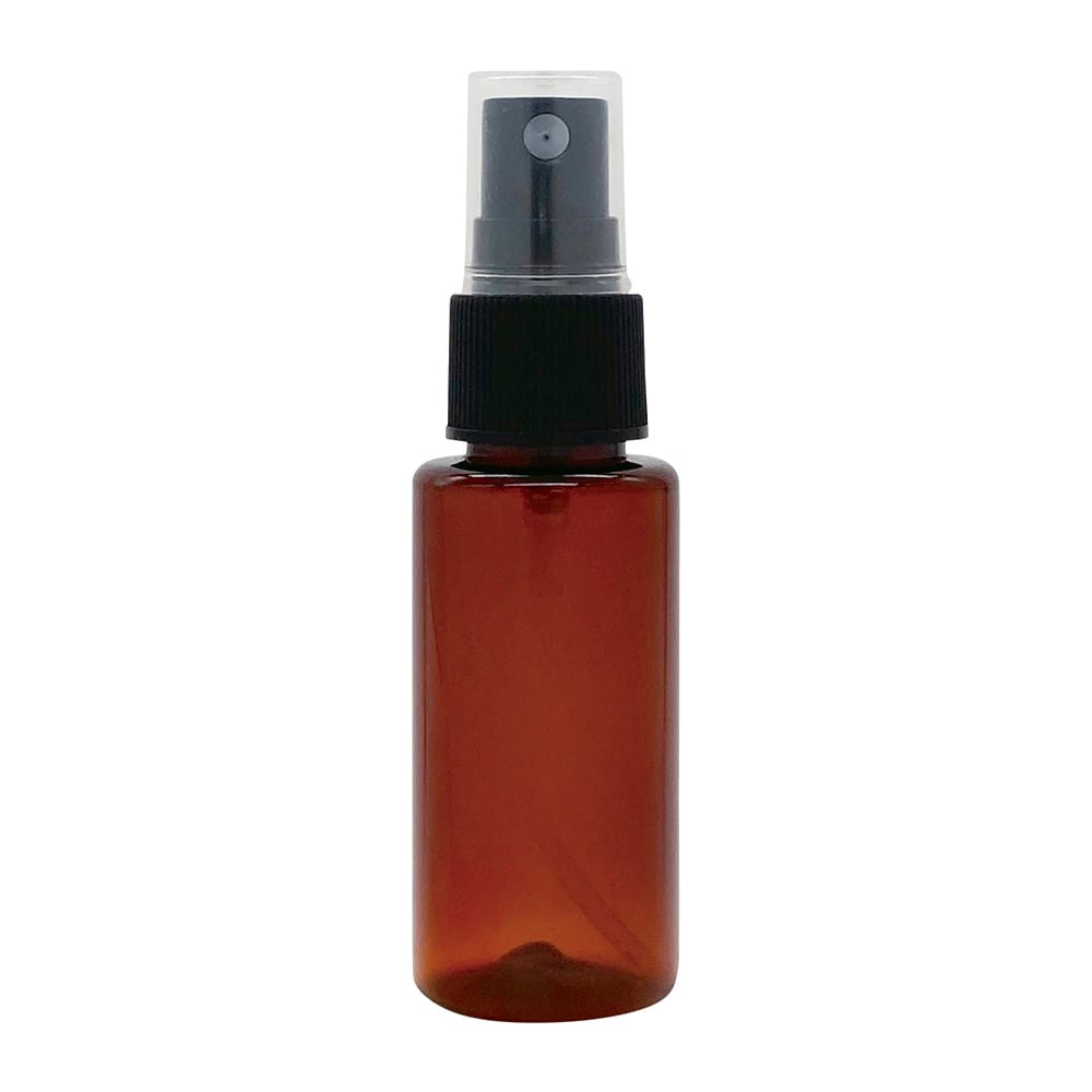 Mini spray container brown (transparent) S008 1 piece