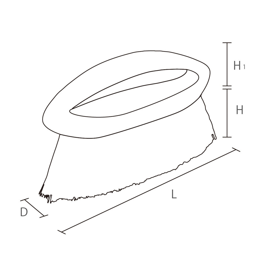Handy Broom (PBT hair) White HNDB-W 1 piece