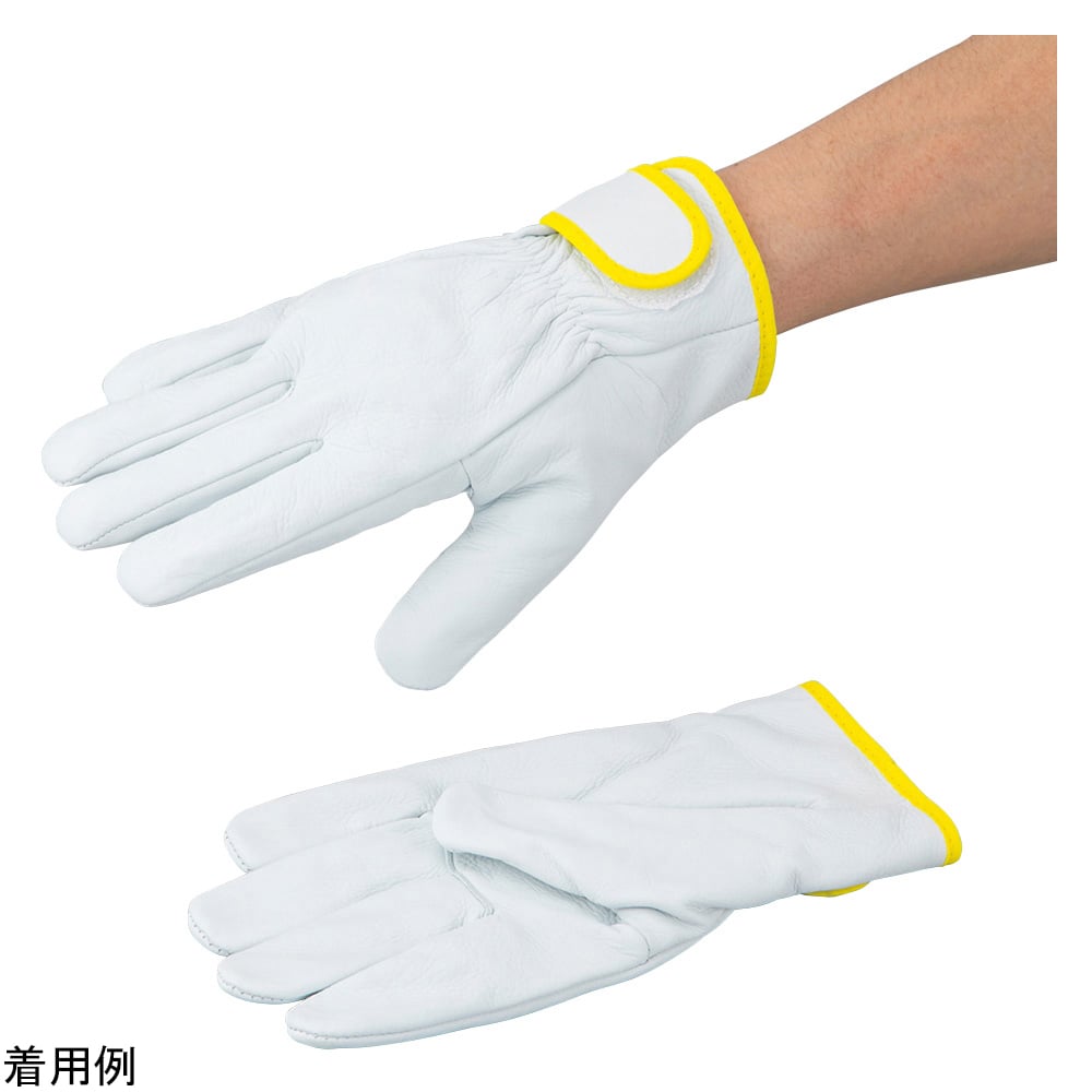 Cow leather gloves L V-718 L 1 pair
