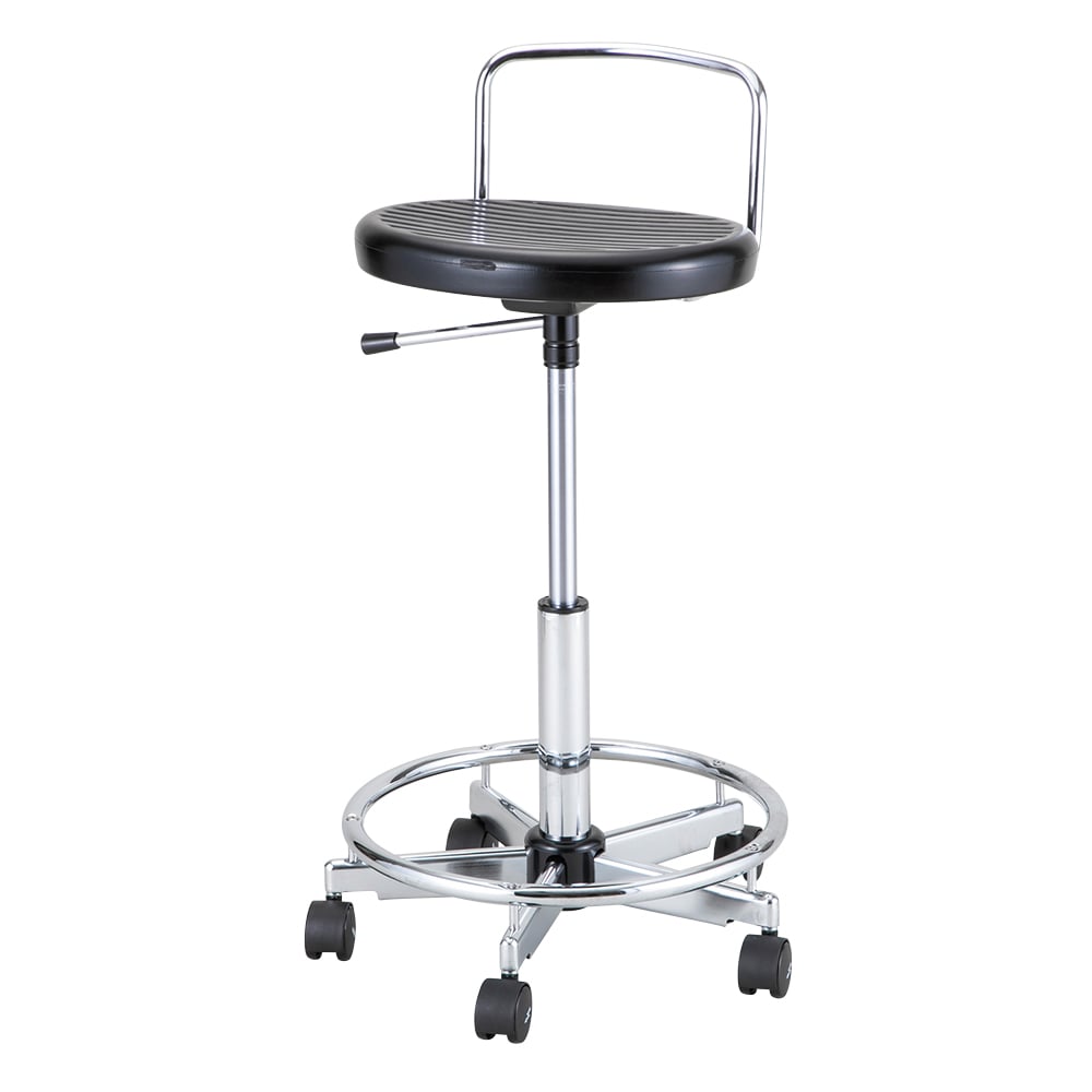 クリーンルーム用チェアー 背有り リング有り CC-100BR 1個