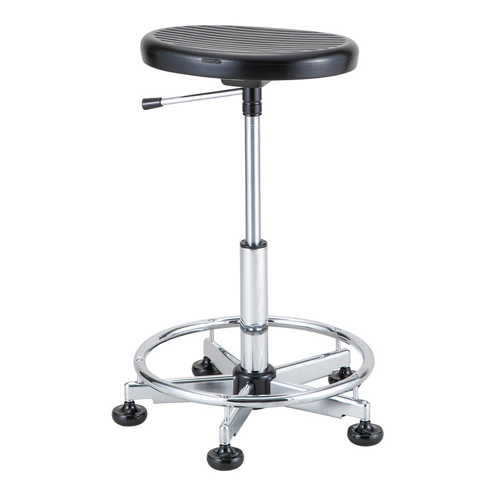 Cleanroom chair (fixed legs) without backrest, with ring, CT-100R, 1 piece