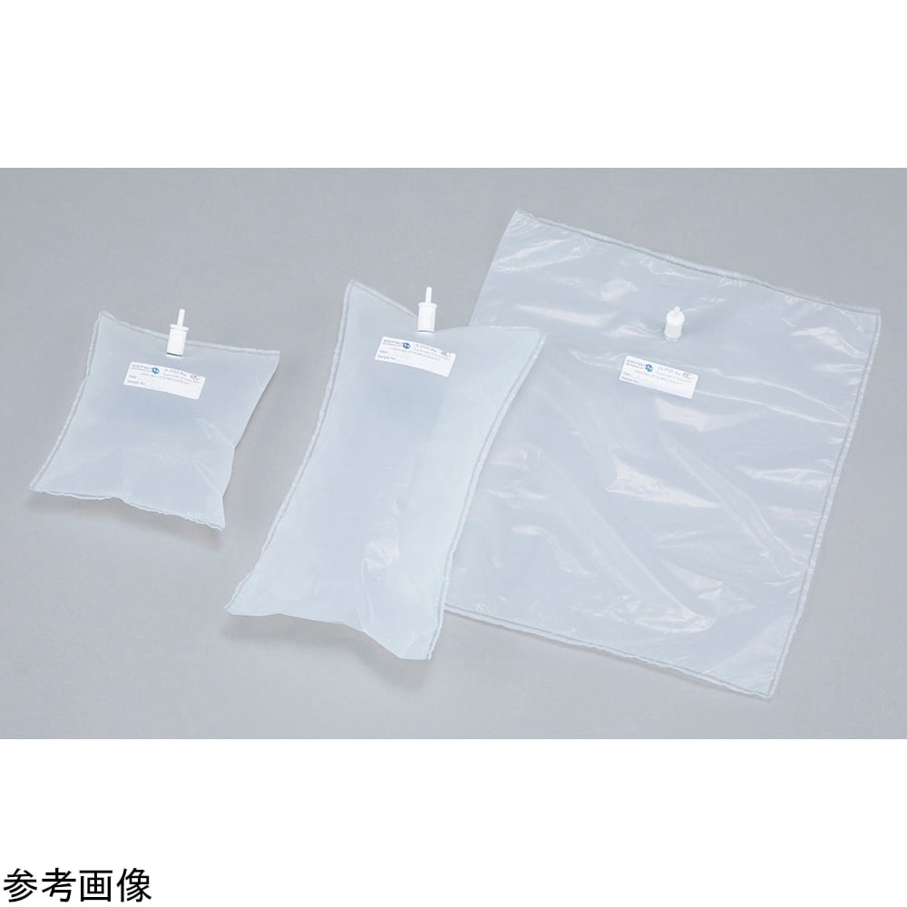PTFEサンプリングバッグ(PTFEコック)1L BG2F1-PTFE 1枚