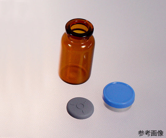 스테리 바이알(부틸 고무 마개, 캡 첨부) 갈색 10mL 10개입 SB-10B-BFA 1상자(10개입)