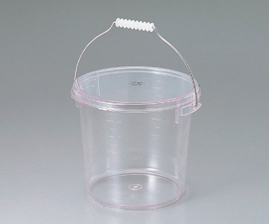 Polycarbonate bucket with lid 13L 1pc