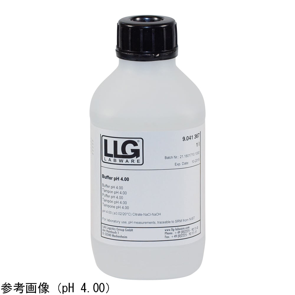 pH standard solution 20℃ pH4.00±0.01 1000mL 4664603 1 piece