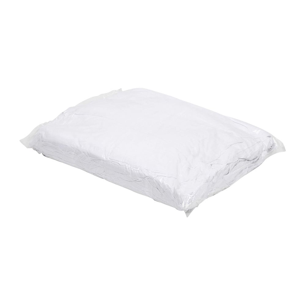 New fabric, white knitted cloth, seamless, washed, 20kg (5kg x 4 bags) WCA-5K20 1 pack (5kg x 4 bags)