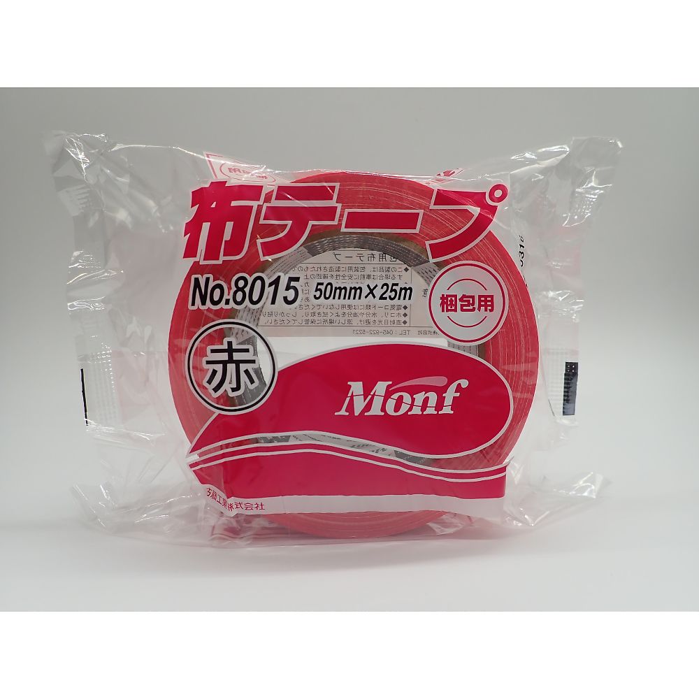 Colored Cloth Adhesive Tape Red No.8015 1 roll