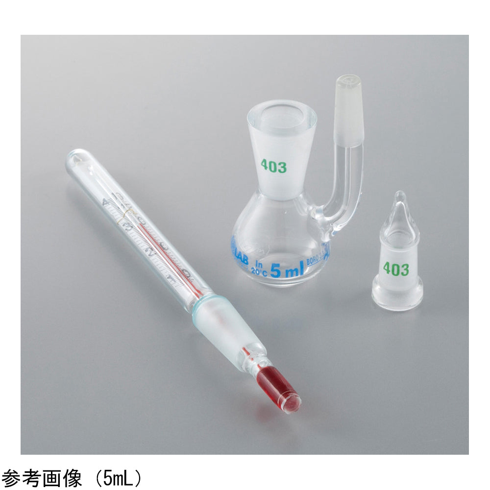 Pycnometer with thermometer 25mL 023.03.025 1pc