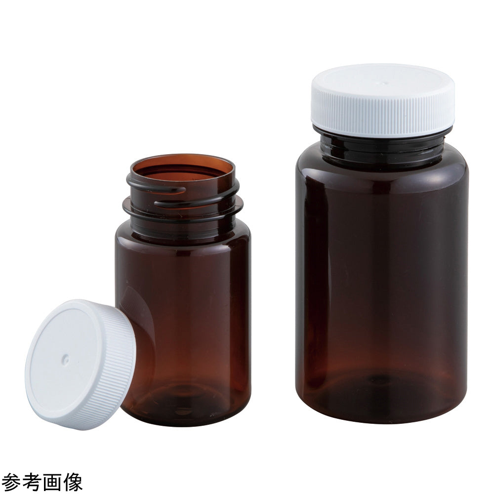 Light-shielding PET wide-mouth bottle 120mL PLC-06592 1 piece