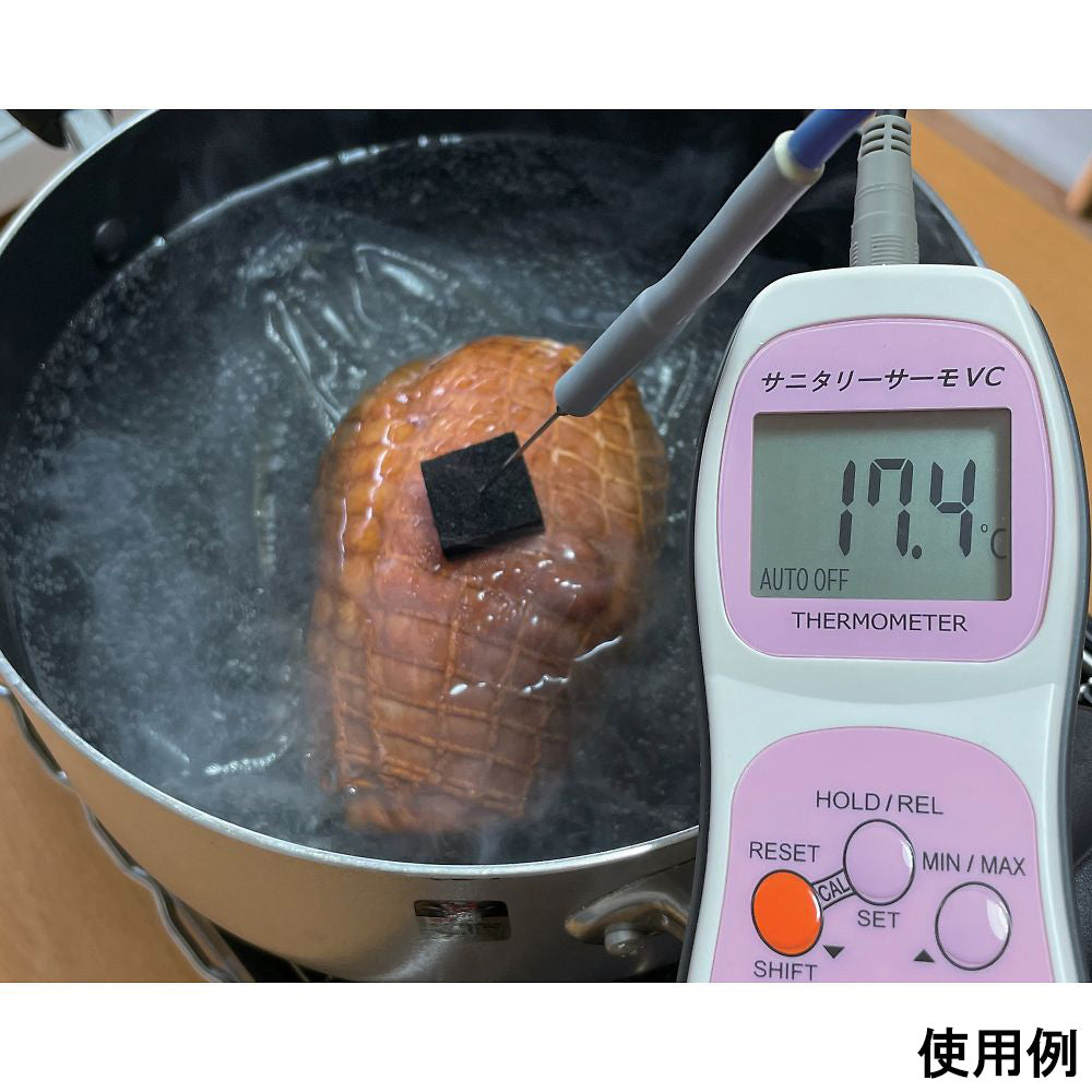 高速応答デジタル中心温度計(キャリブレーション機能付)本体+センサ3種類付 TP-150VC-F 1個