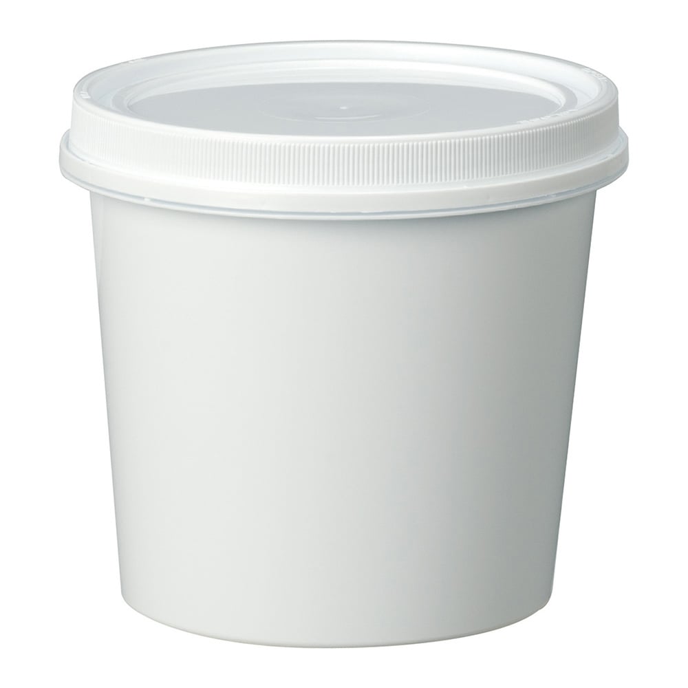 Airtight container mini white 1000mL DSP-1N 1 piece