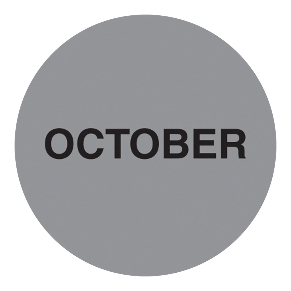 Monthly label φ38mm, English letters OCT 500 sheets LDT310OC 1 roll (500 sheets)