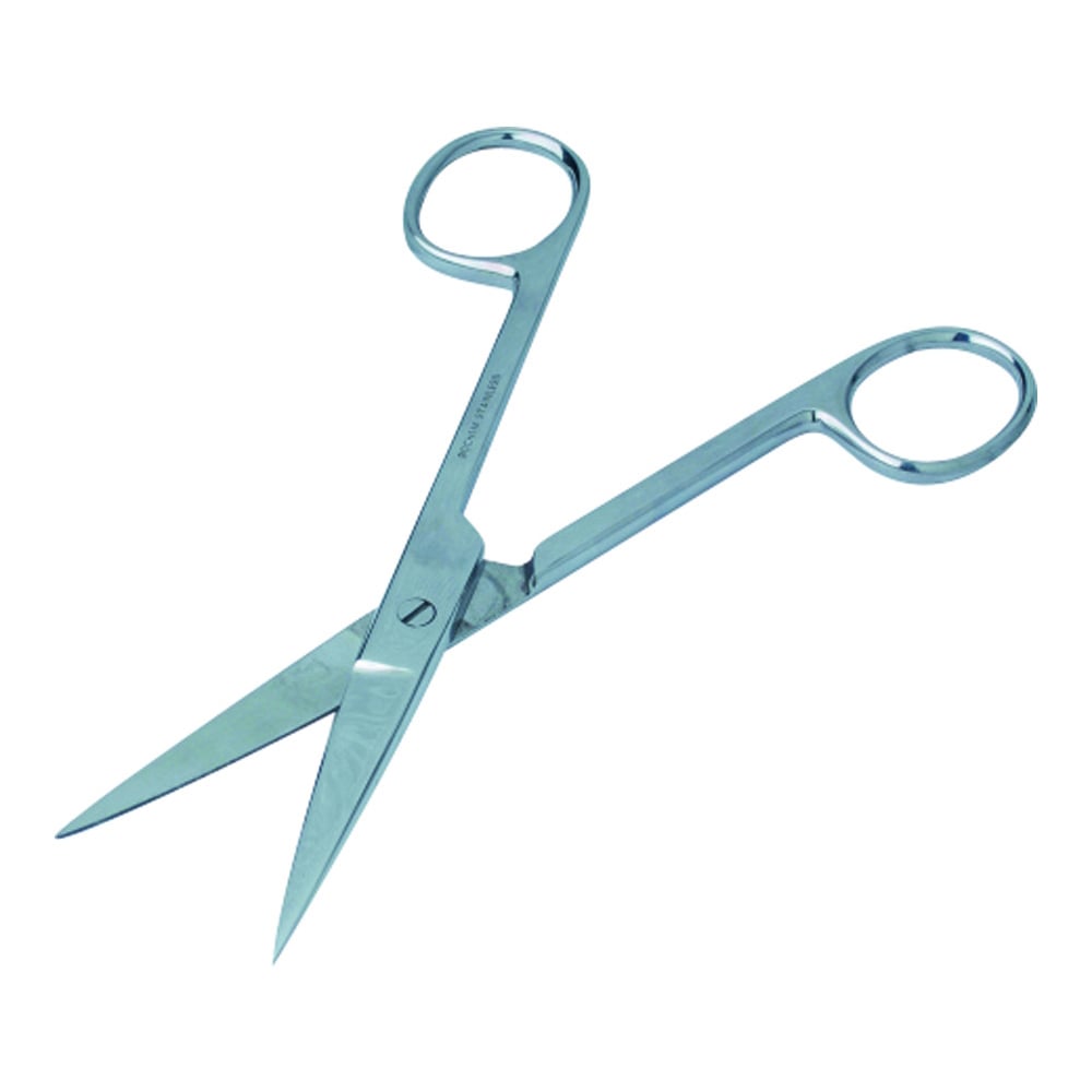 Stainless steel scissors (SUS304) double pointed 6237703 1 piece
