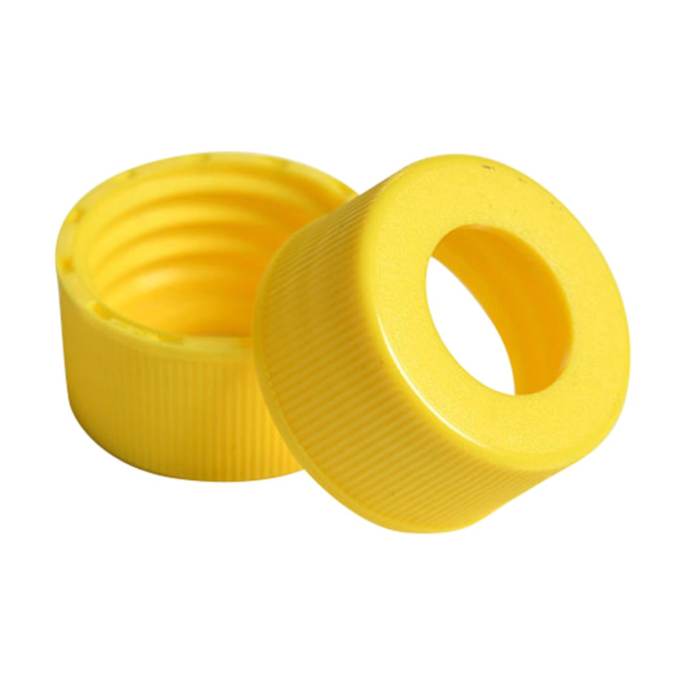 음료수 분석용 EPA 바이알・VOC/VOA용 천공 캡(노랑) 100개입 1M24-414Y 1상자(100개입)