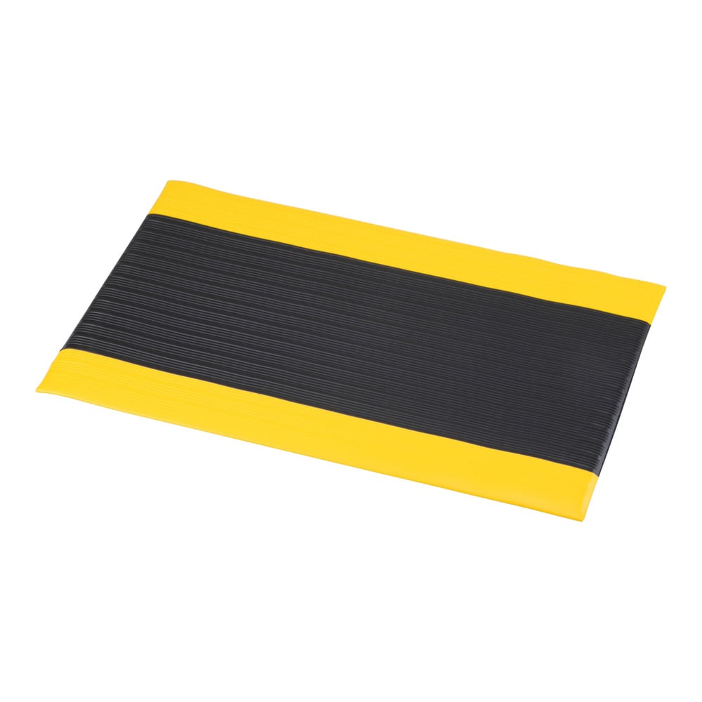 Fatigue reduction mat Air rug 600 x 910 mm Black/Yellow 410S0323BY 1 piece