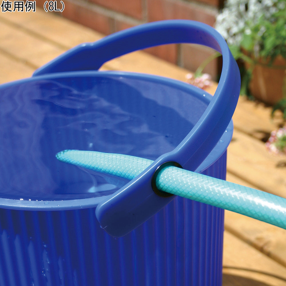 カラーバケット 102(フタ付き) BL 10L 216650 1個