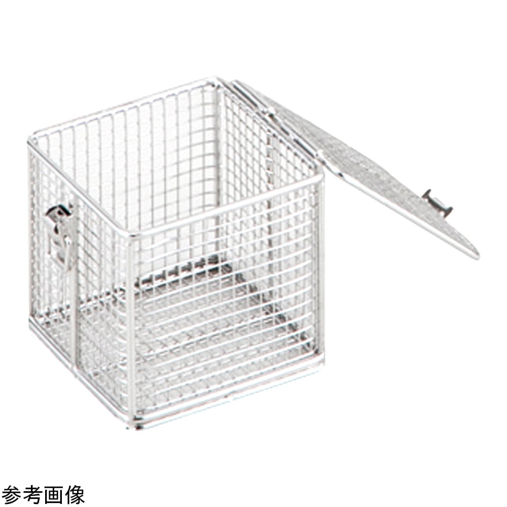 Basket with lid 300×300×300mm 1pc