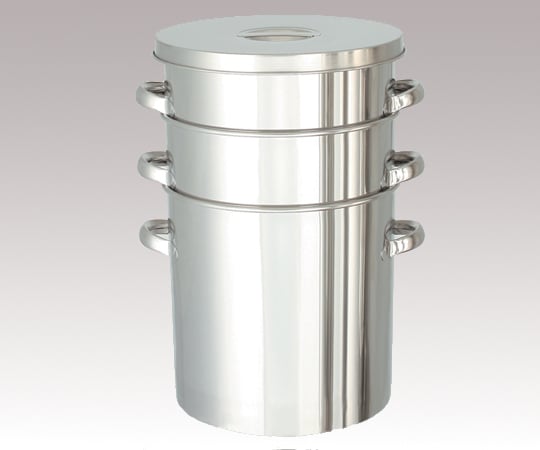 Stainless steel tank with tapered lid 25L TP-ST-33 1 piece