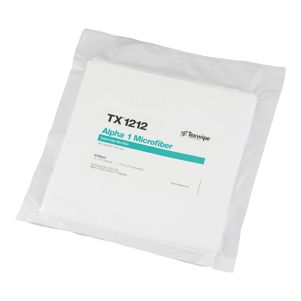 Alpha 1 Clean Wiper 300 x 300 mm Non-sterile 100 sheets TX1212 1 bag (100 sheets)