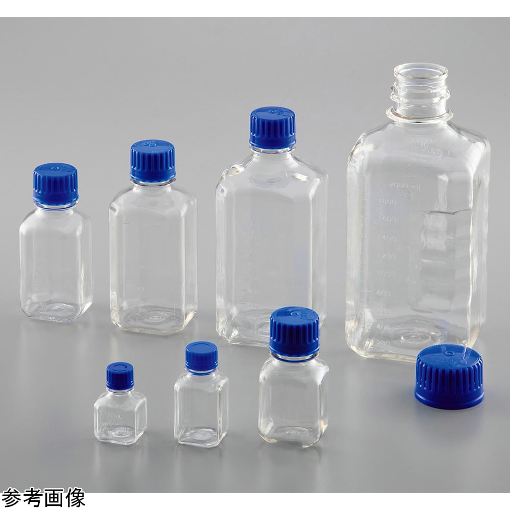 PETG角型培地瓶 2000mL 6本入 BGC2000SB 1箱(6本入)
