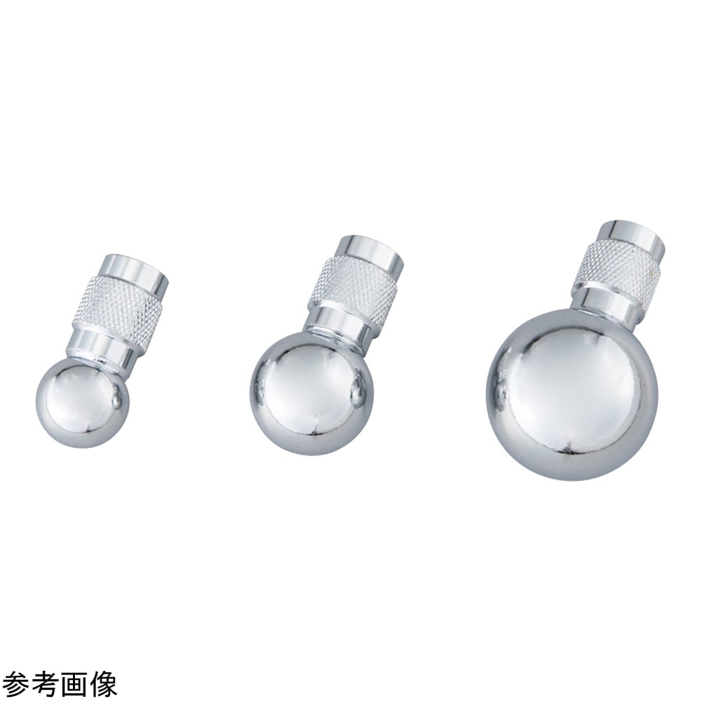 포스 게이지용 어태치먼트 압축용 구형 지그 φ22mm 1개