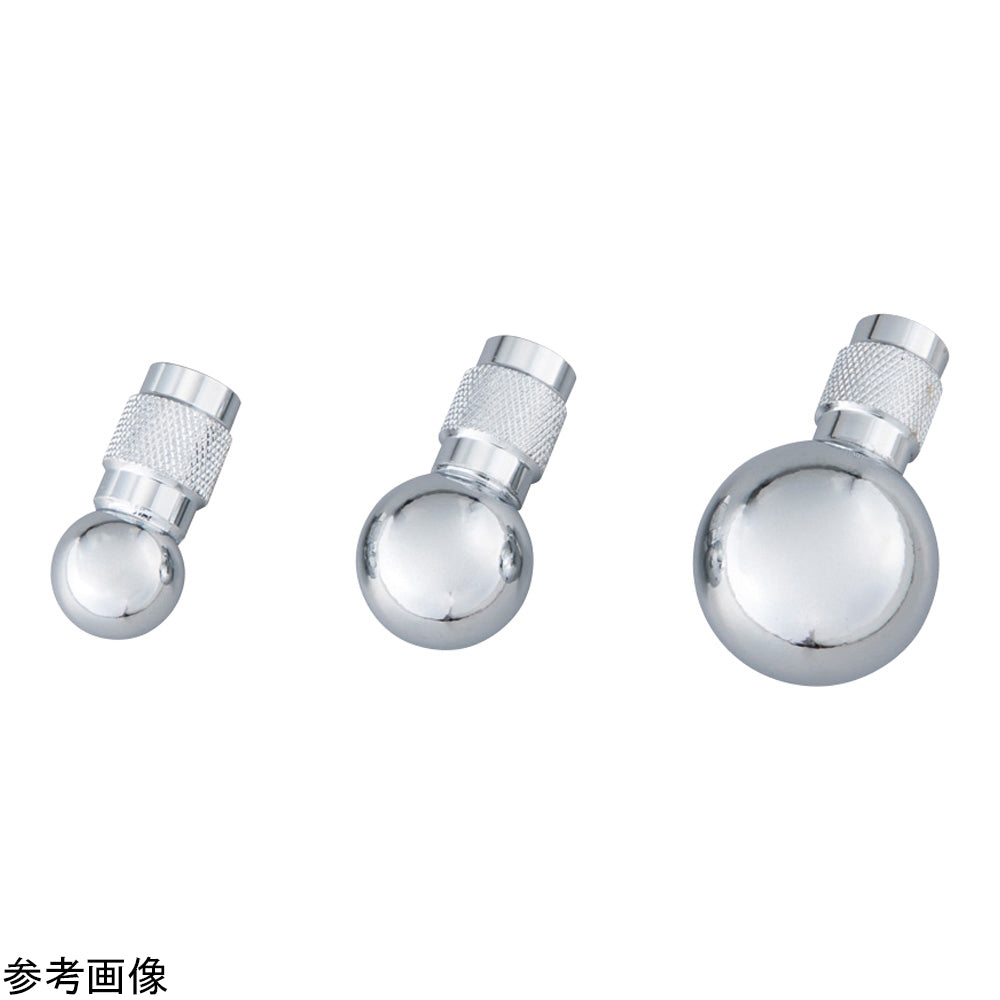 포스 게이지용 어태치먼트 압축용 구형 지그 φ12mm 1개