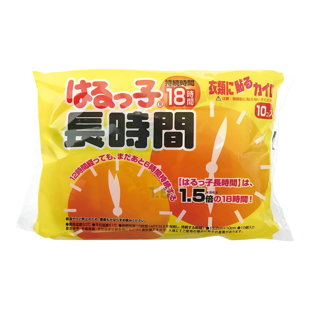 カイロ はるっ子長時間 173×133×48mm 10枚入 S3873-09 1袋(10枚入)