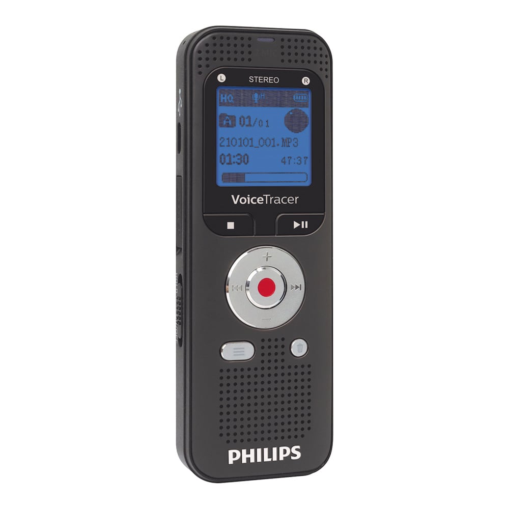 ICレコーダー PHILIPS ブラック DVT2000-BK 1個