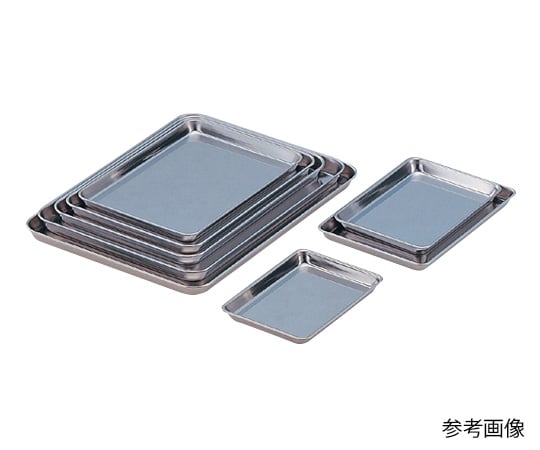 Stainless steel square tray 411×301×21mm 16” 1pc