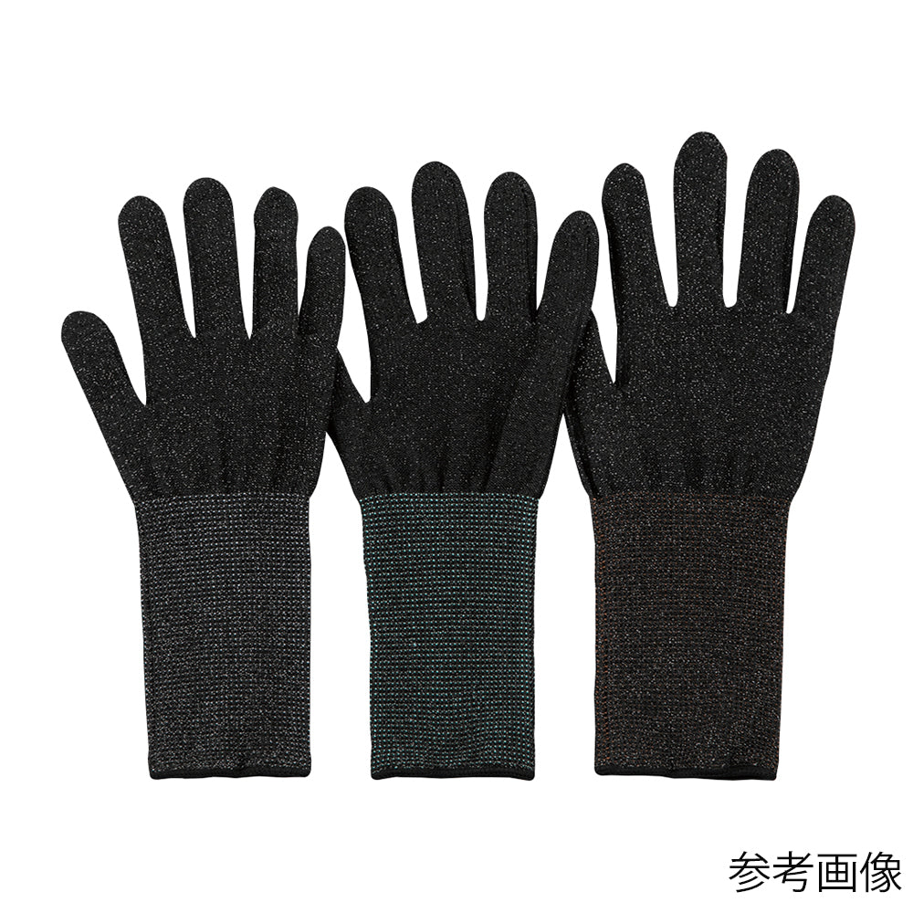 Aztool Black Cut-Resistant Long Gloves (Level 5, Uncoated) S 1 Pack