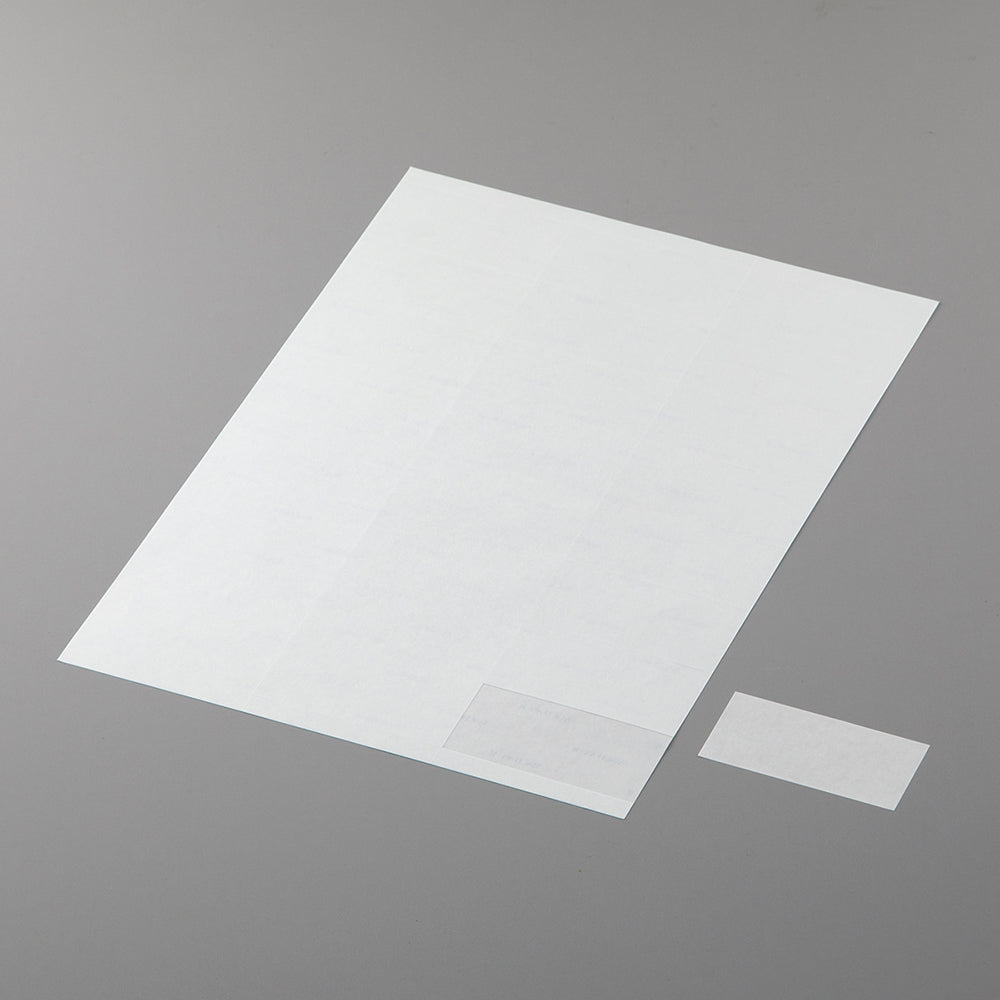 Cleanroom print labels A4 24 sides 1 book (100 sheets) 1 book (100 sheets)