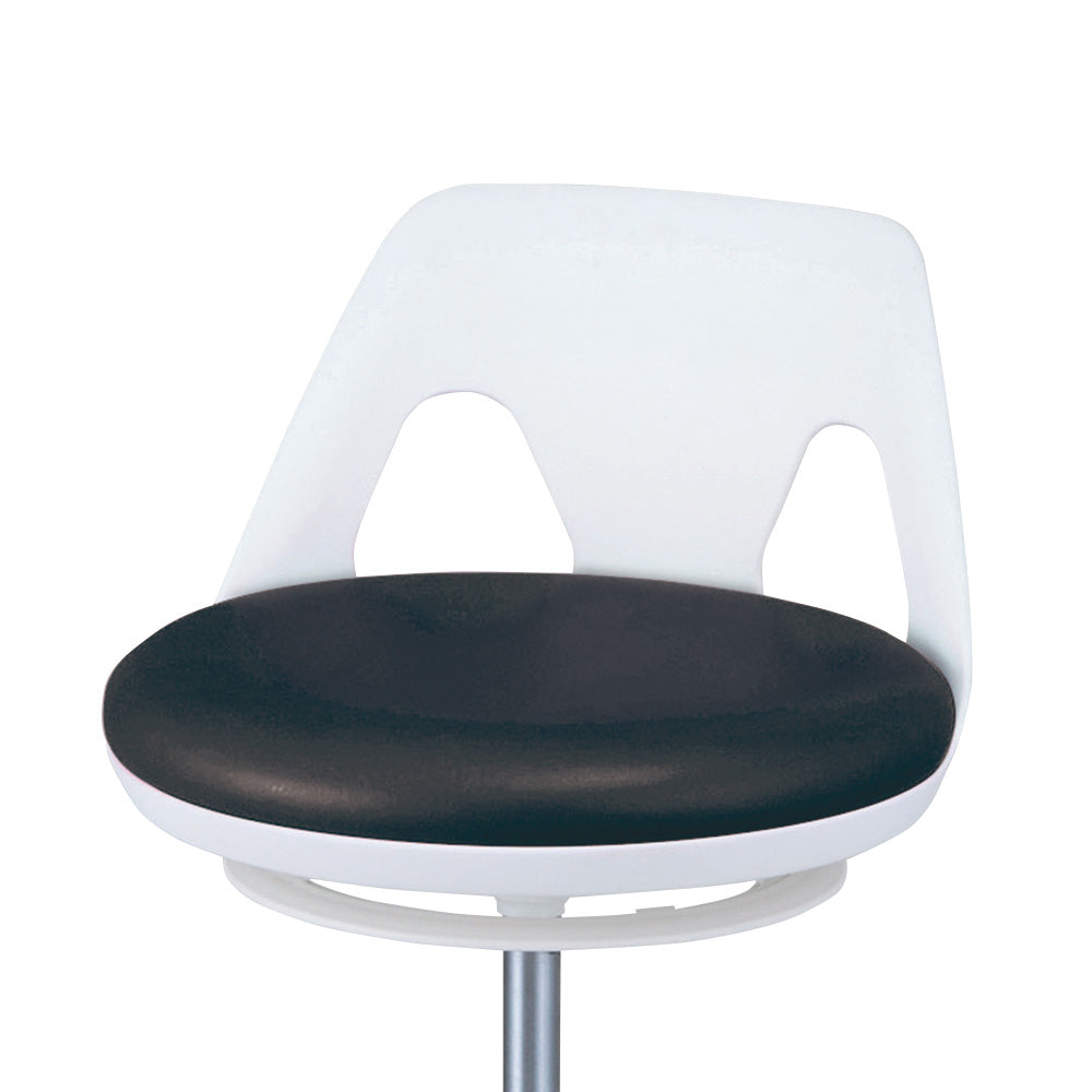 High type chair, wide type (antibacterial and stain-resistant) without leg rest ring SI-BK-W 1 piece