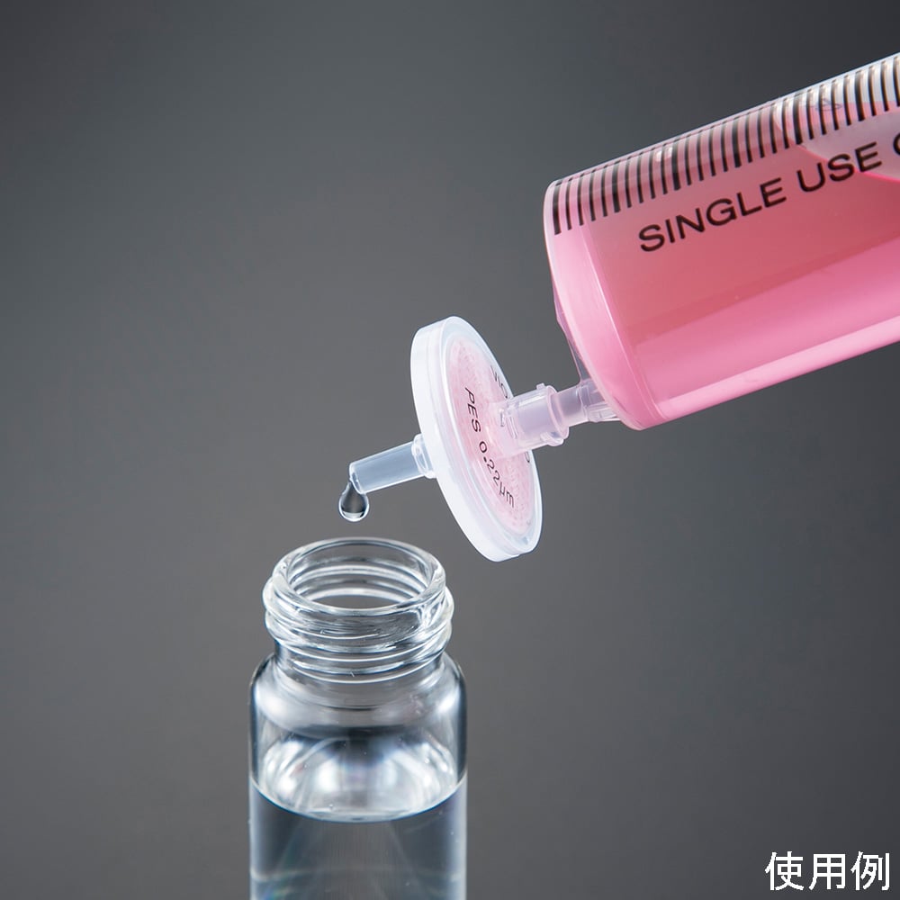 Violamo Syringe Filter (Hydrophobic PTFE) 0.22μm φ13mm 1 box (100 pieces) PTFE013S022O 1 box (100 pieces)
