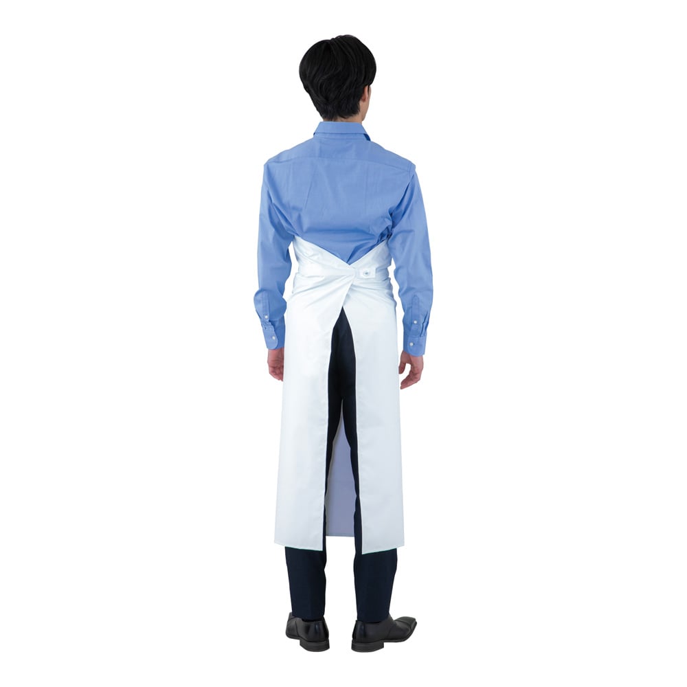 One-touch chemical-resistant chest apron (Pattayaaku) OT-CR110 1 piece