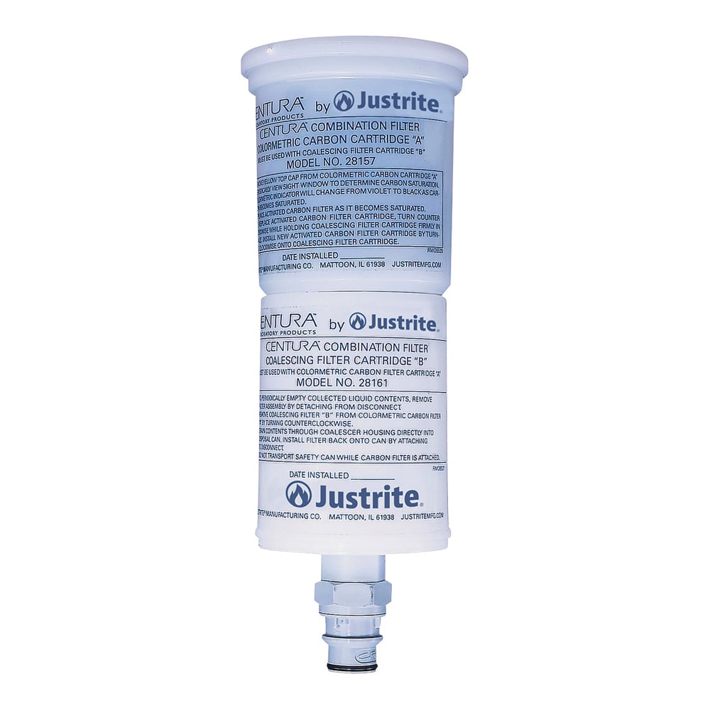 HPLC waste liquid collection container Built-in carbon filter (with PP fitting) 28161 1 set